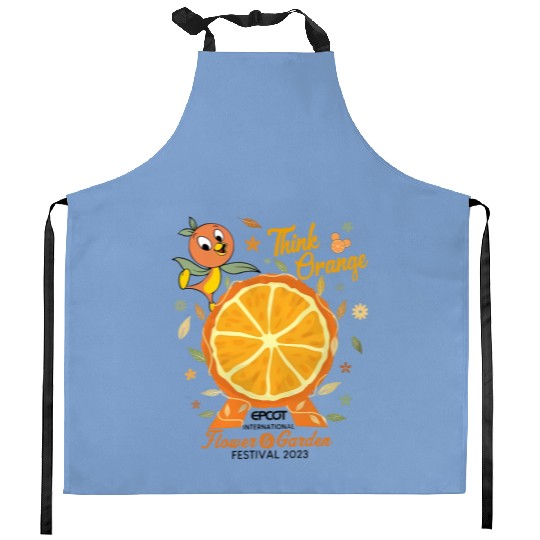 Disney Orange Bird Epcot Kitchen Aprons, Disney Epcot International Flower and Garden Festival 2023