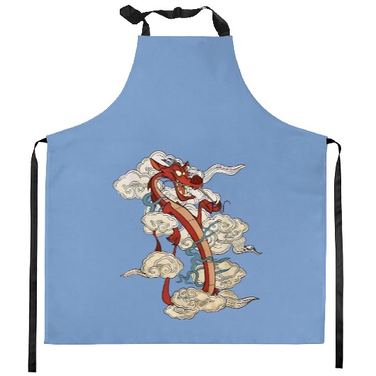 Disney Mushu Dragon Kitchen Aprons