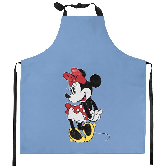 Disney Minnie Mouse Sweet Portrait Kitchen Aprons, Mickey and Friends Kitchen Aprons