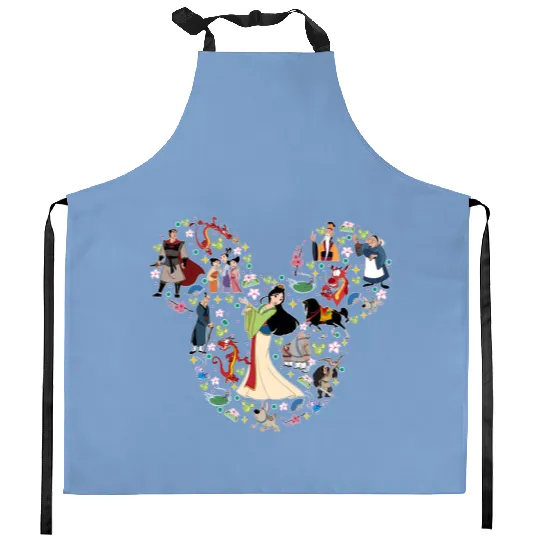 Disney Mulan Princess, Princess Mulan Kitchen Aprons