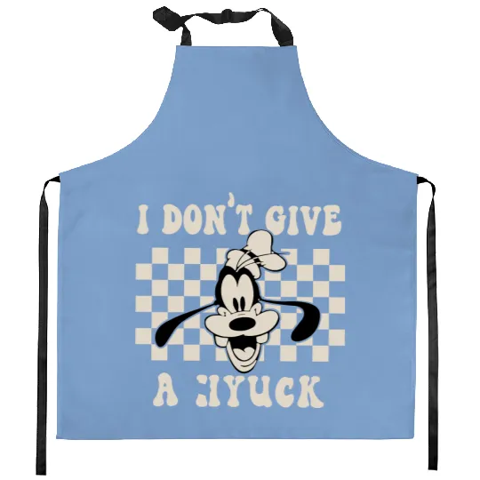 Goofy I Don't Give A Hyuck  Kitchen Aprons, Disney Goofy Kitchen Aprons