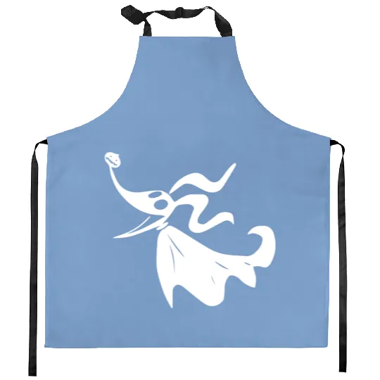 Nightmare before Christmas Kitchen Aprons, Zero Kitchen Aprons, Disneyland Kitchen Aprons, Disney Halloween Kitchen Aprons