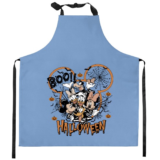 Discover Vintage Disney Boo Halloween 2023 Unisex Kitchen Aprons