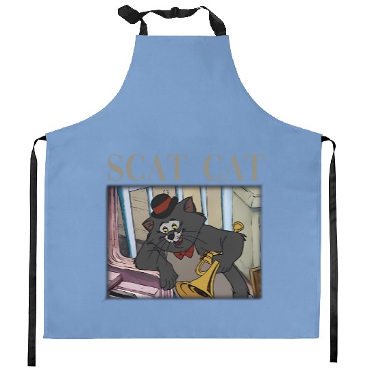 Scat Cat Kitchen Aprons The Aristocats 1970 Kitchen Aprons Disney Cats Kitchen Aprons