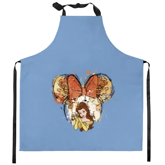 Princess Belle Kitchen Aprons,Belle Kitchen Aprons,Disney Princess Belle