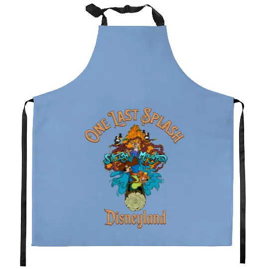 Disneyland Splash Mountain Kitchen Aprons, Disney Splash Mountain Kitchen Aprons