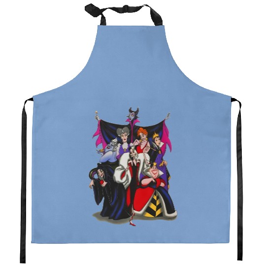 Disney Villains Women Evil Squad Kitchen Aprons