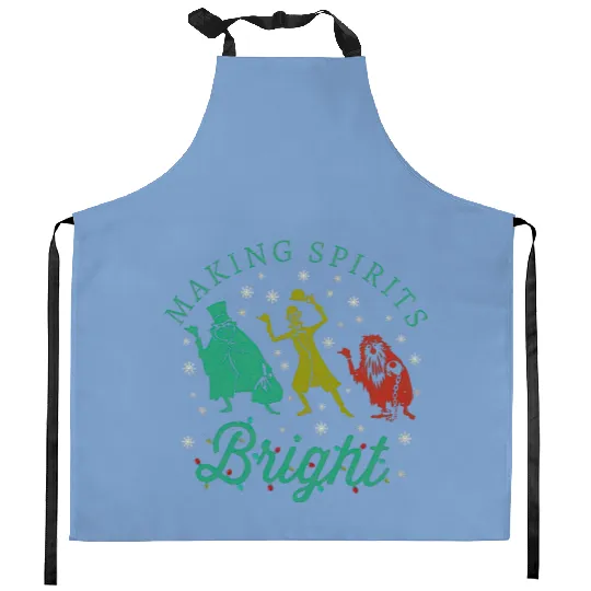 The Haunted Mansion Kitchen Aprons, Disneyland Christmas Kitchen Aprons
