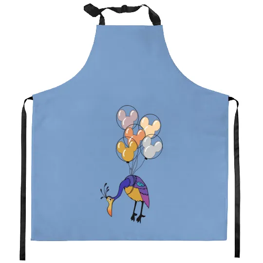 Pixar Up Movie Kevin Mickey Balloon Kitchen Aprons / Disney Kevin Up