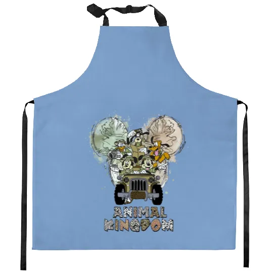 Animal Kingdom Safari Kitchen Aprons, Disney Safari Kitchen Aprons