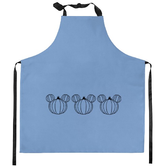 Mickey Pumpkins Head Kitchen Aprons, Mickey Spooky Season Halloween Kitchen Aprons, Disney Spooky, Disney Halloween Kitchen Aprons, Disney Trip