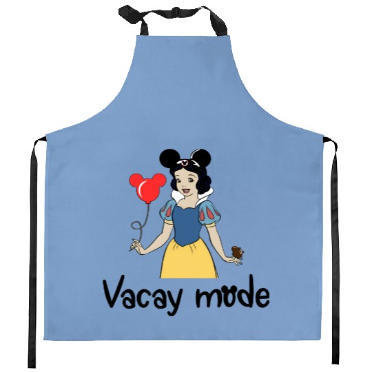 Snow White Kitchen Aprons, Snow White Princess Kitchen Aprons, Disney Snow White Kitchen Aprons, Cute Disney Princess Kitchen Aprons