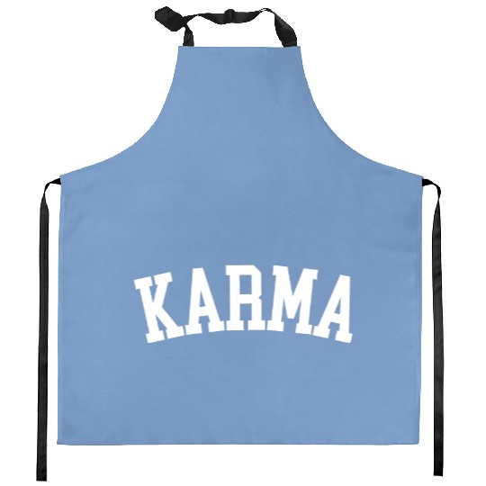 Karma is my boyfriend Kitchen Aprons, Eras Tour Kitchen Aprons