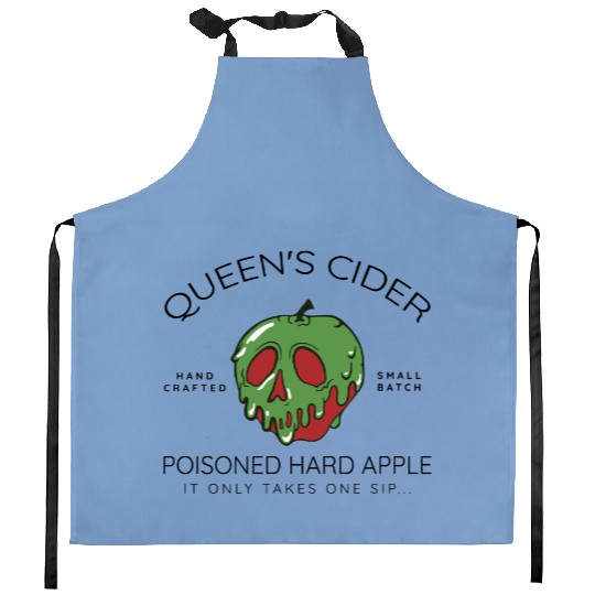 Queens Cider / Poison Apple / Snow White / Disney Inspired Kitchen Aprons