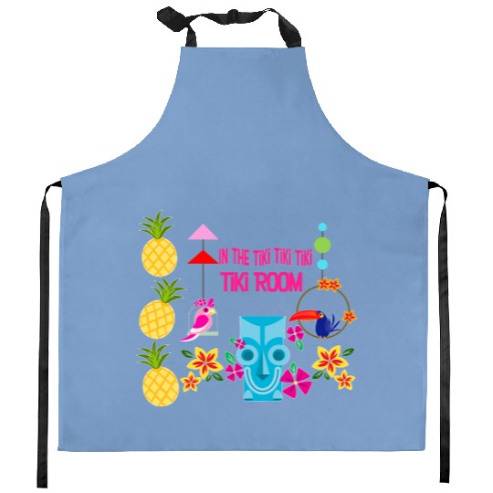 In the Tiki room - Enchanted Tiki Room Disney World - Kitchen Aprons