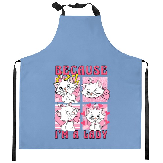 Disney The Aristocats Marie Cat Because I'm A Lady Kitchen Aprons