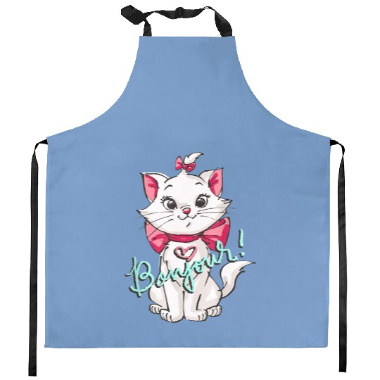 Lovely Cat - The Aristocats Kitchen Aprons, Aristocats Kitchen Aprons, Disneyland Kitchen Aprons