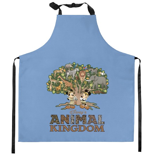 Disney's Animal Kingdom Kitchen Aprons, Mickey Minniet