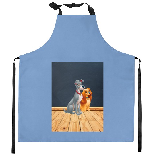 Lady and the Tramp Luggage Cover, Disney Dogs Luggage Cover Kitchen Aprons