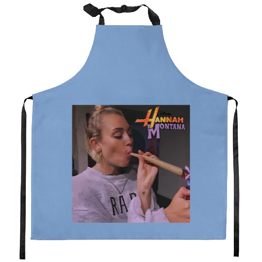 Vintage Hannah Montana Kitchen Aprons, Disney Hannah Montana Logo