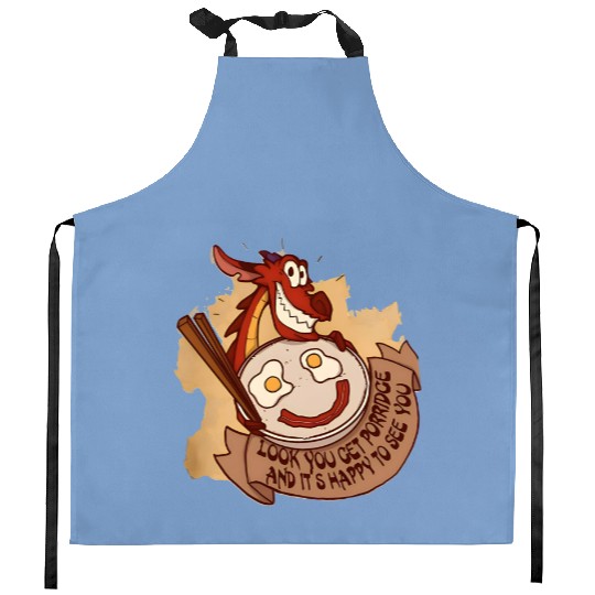 Disney Mushu Dragon Kitchen Aprons