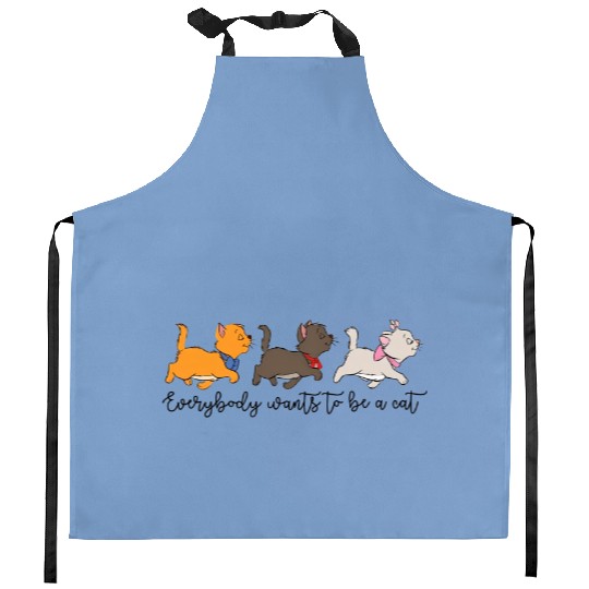 Disney Cat Kitchen Aprons, Aristocats Kitchen Aprons