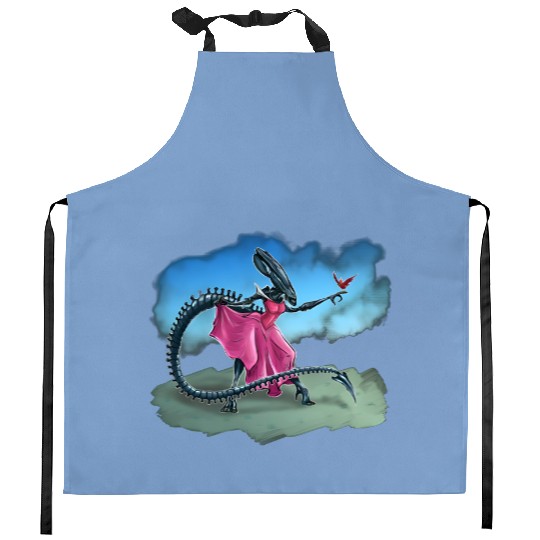Xenomorph Princess - Disney Princess - Kitchen Aprons