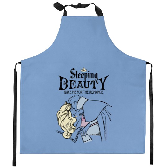 Retro Disney Sleeping Beauty Kitchen Aprons,