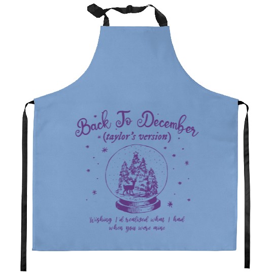 Discover Taylor Taylor version Christmas Kitchen Aprons - Back to December Vibes