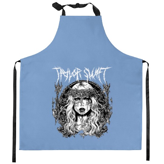 Discover Death Metal Taylor Kitchen Aprons
