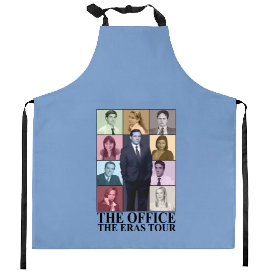 Discover The Office The Eras Tour Style Kitchen Aprons, Dw Schrute Michael Scott Jim Halpert Kitchen Aprons