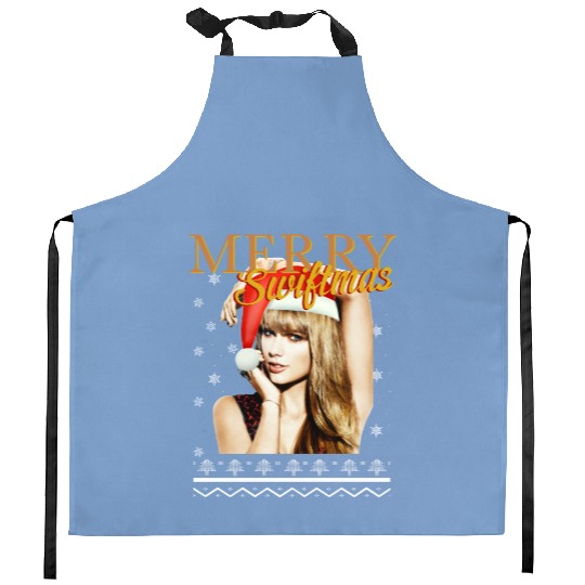 Discover Merry Swiftmas Taylor Christmas Kitchen Aprons