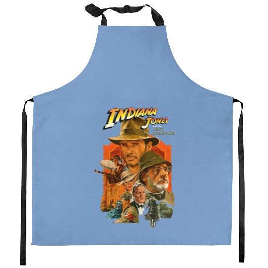 Vintage 90s Indiana Jones Adventure Disneyland 1995,Indiana Jones Kitchen Aprons, Vintage Disney Movie Kitchen Aprons