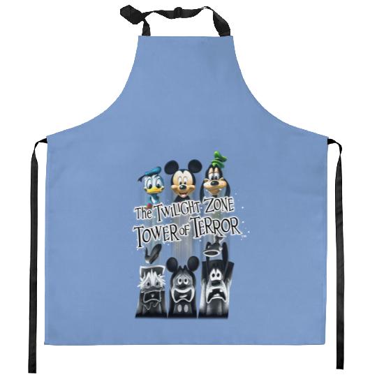 Retro Disney The Twilight Zone Tower Of Terror  Kitchen Aprons, Tower of Terror Ride Kitchen Aprons