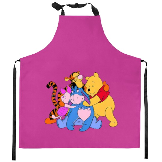 Disney Winnie The Pooh Friends Kitchen Aprons, Winnie The Pooh Characters Jumper, Disney Winnie The Pooh Squad Goals Jumper, Friendship hoody (T172)