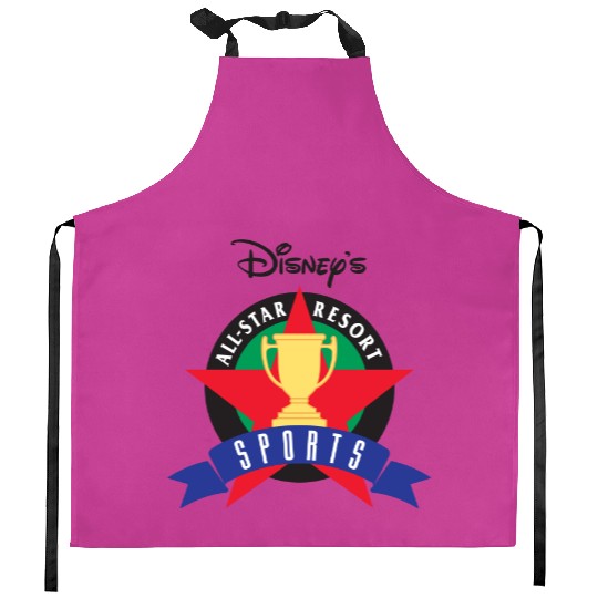 disneys all star resort sports Kitchen Aprons