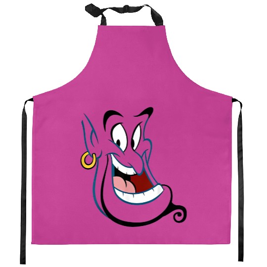 Disney Aladdin Genie Face Costume Kitchen Aprons
