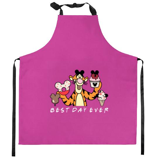 Tigger Best Day Ever, Tigger Disney Snacks Kitchen Aprons