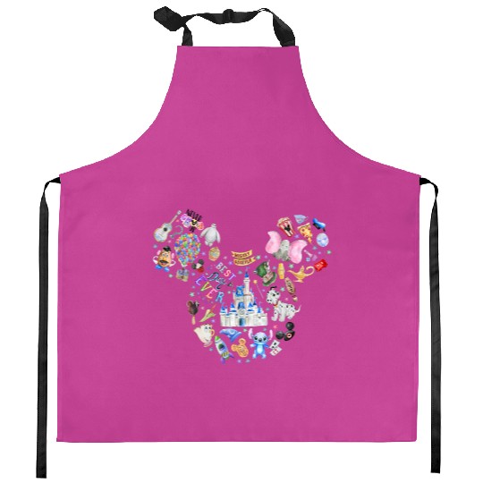 Disney Mickey Ears Kitchen Aprons, Disneyland Vacation Kitchen Aprons, Best Day Ever
