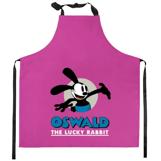 Disney Oswald the Lucky Rabbit vintage Kitchen Aprons, Disney Oswald Kitchen Aprons
