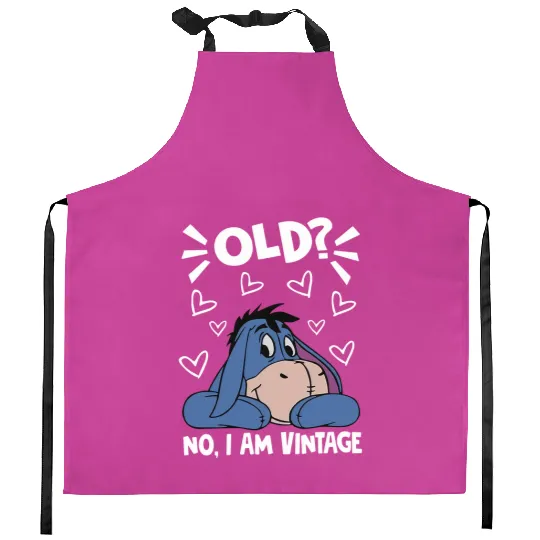Eeyore Old No I Am Vintage , Eeyore Kitchen Aprons,  Winnie The Pooh Eeyore, Disney Eeyore