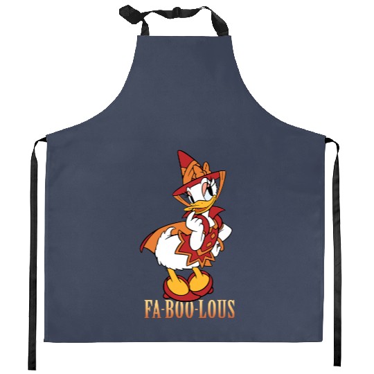 Daisy Disney Halloween Daisy Duck Witch Costume Fa-Boo-Lous Unisex Gift Kitchen Aprons