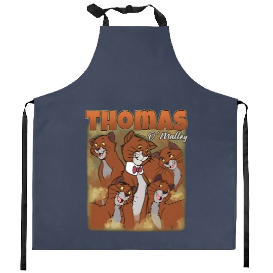 Thomas O'Malley Vintage Retro Kitchen Aprons The Aristocats Character Kitchen Aprons Disney Kitchen Aprons Great Gift Ideas Men Women