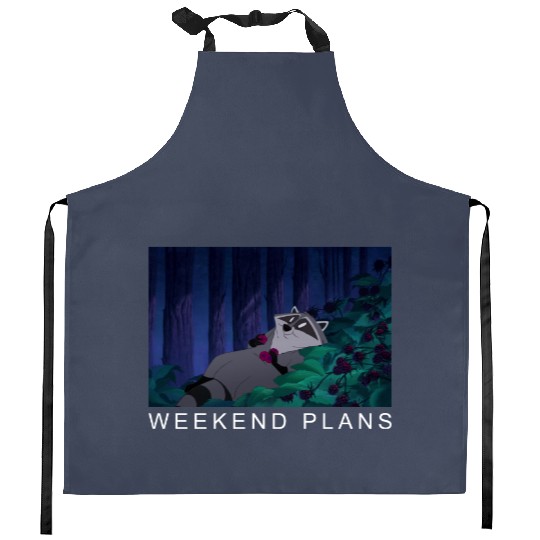 Disney Pocahontas Meeko Raccoon Weekend Plans Kitchen Aprons