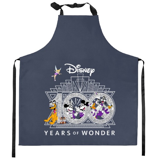 Disney 100th Anniversary Kitchen Aprons, Disney 100th Kitchen Aprons