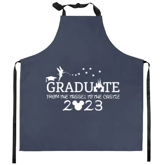 Disney Graduation Kitchen Aprons, Mickey Graduation Kitchen Aprons, Minnie Graduation Kitchen Aprons