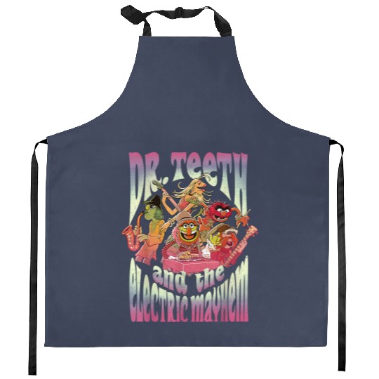 Disney The Muppets Dr. Teeth And The Electric Mayhem Kitchen Aprons