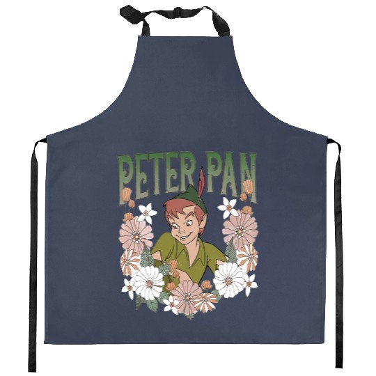 Disney Peter Pan Characters Kitchen Aprons, Vintage Disney Peter Pan Kitchen Aprons