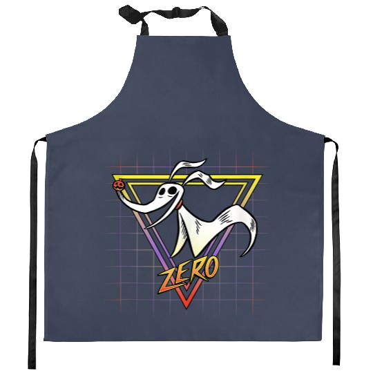 disneys Nightmare Before Christmas Zero Retro 90s Kitchen Aprons