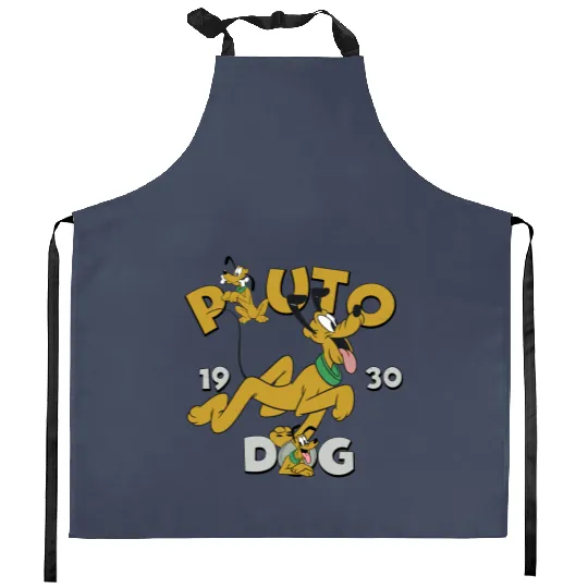 Pluto Est. 1930 Kitchen Aprons, Disney Pluto Kitchen Aprons